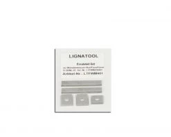 Lignatool Plaquette Réversible Standard LTA1033 Jeu De Lames Interchangeables 60 Mm